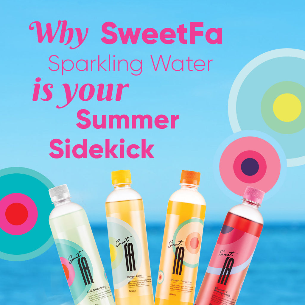 Why Sweet Fa Sparkling Water is Your Summer Sidekick