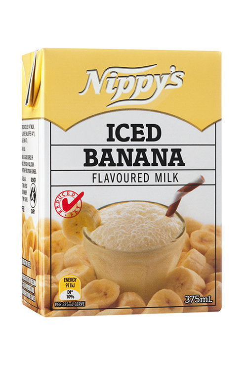 375ml Nippy's Iced Banana Flavoured Milk