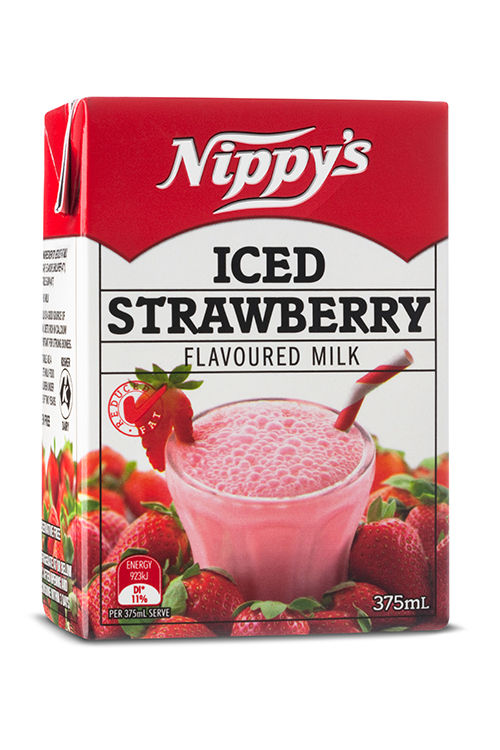 375ml Nippy's Iced Strawberry Flavoured Milk