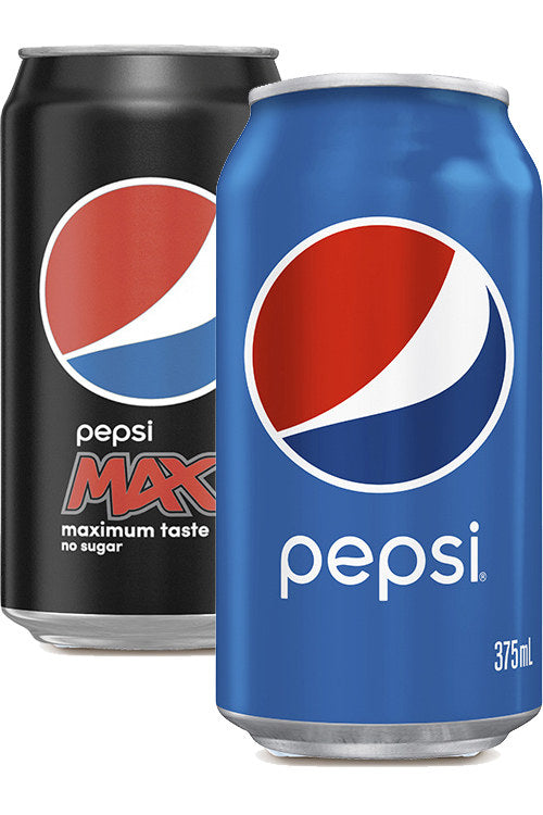 375ml Pepsi & Pepsi Max