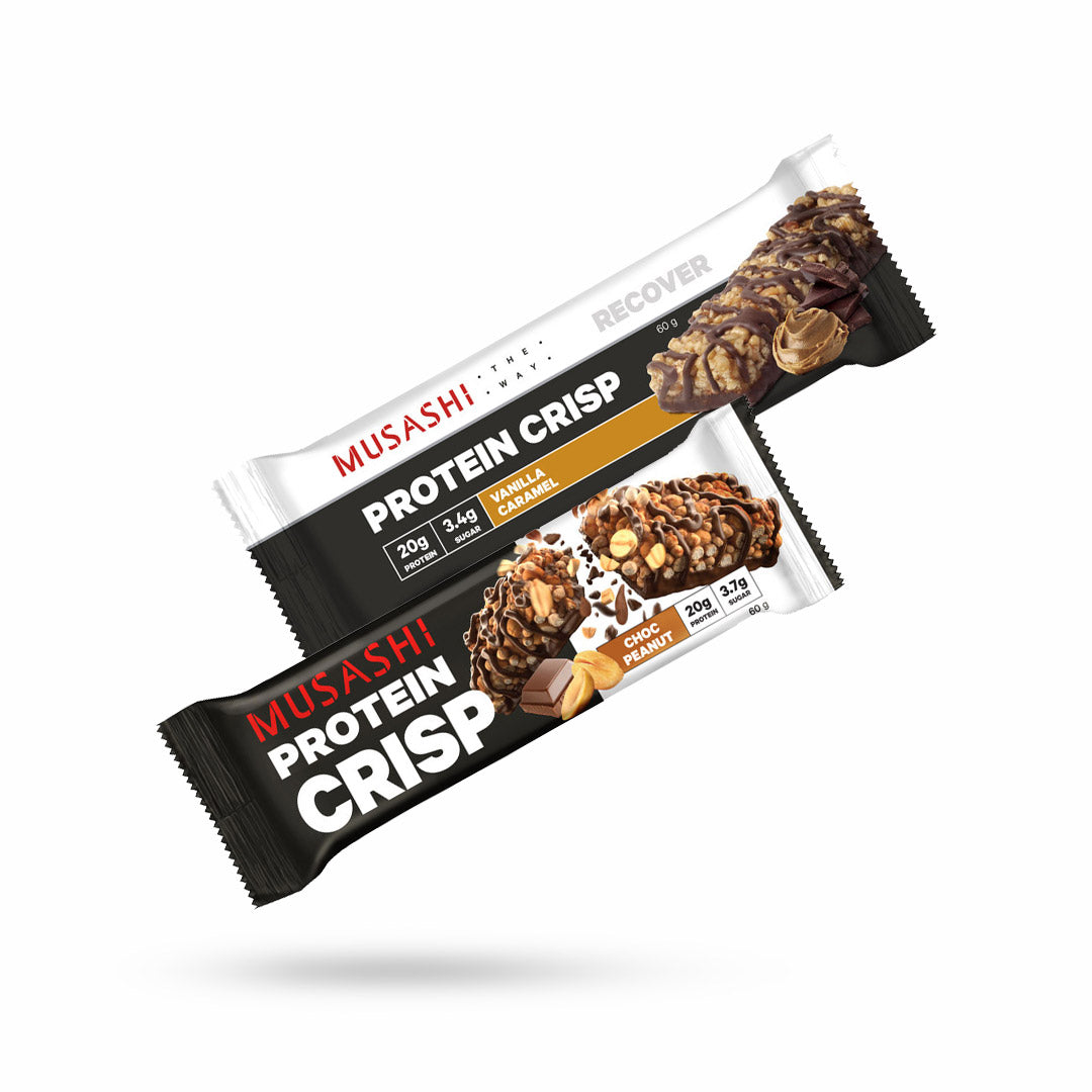 Satisfy Your Hunger with 60g Musashi Protein Crisp Bar Steel City