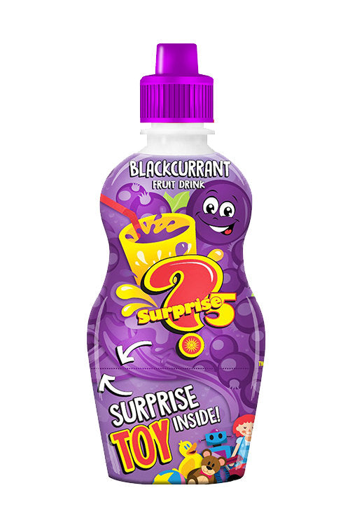 250ML Surprise 5 - Blackcurrant Fruit Drink with Toy Inside