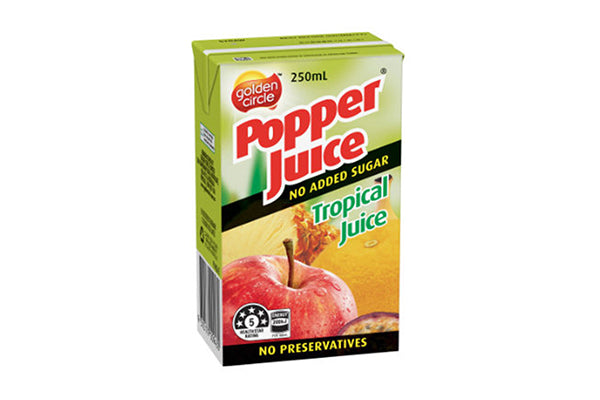 250ml Golde Circle Popper Juice - Tropical