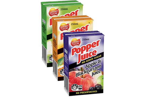 250ml Golde Circle Popper Juice