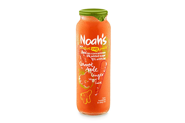 260ml Noah_s Creative Juices Carrot Apple Ginger Vegie Juice Bottle