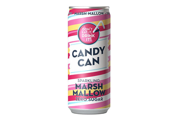 330ml Candy Can Sparkling Zero Sugar Drink Marshmallow