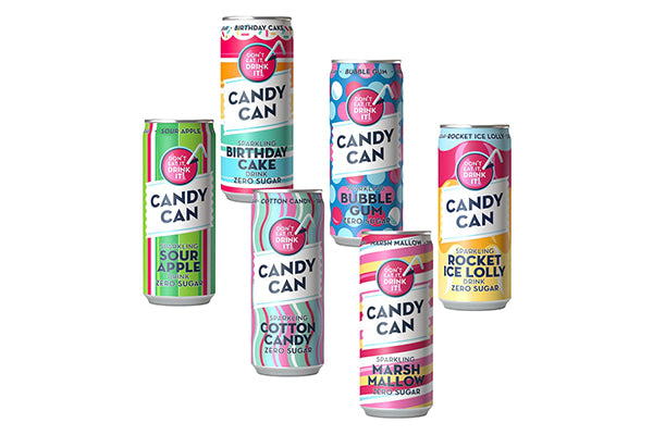 330ml Candy Can Sparkling Drink Sparkling Zero Sugar