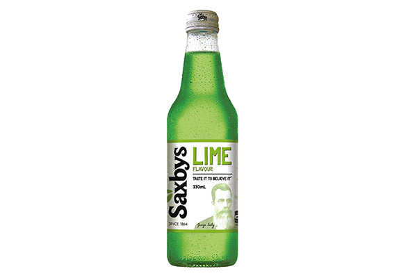 330ml Saxby Soft Drink Beverage - Lime Flavour