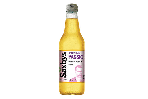 330ml Saxby Soft Drink Beverage - Sparkling Passio