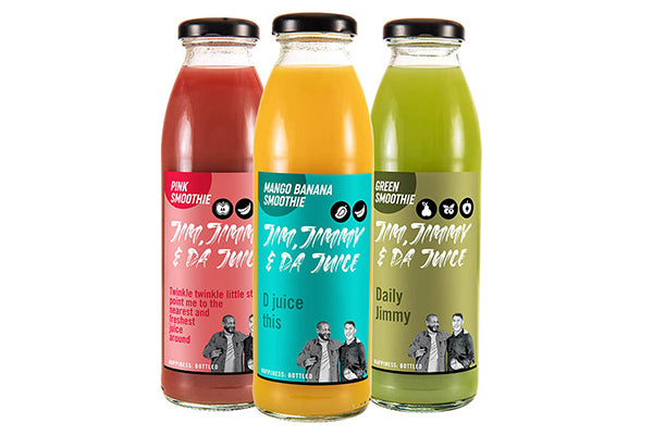 350ml Jim, Jimmy & Da Juice - Natural Smoothies