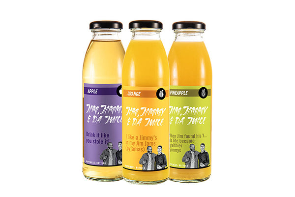 350ml - Jim, Jimmy & Da Juice - Natural Fruit Juices Juices