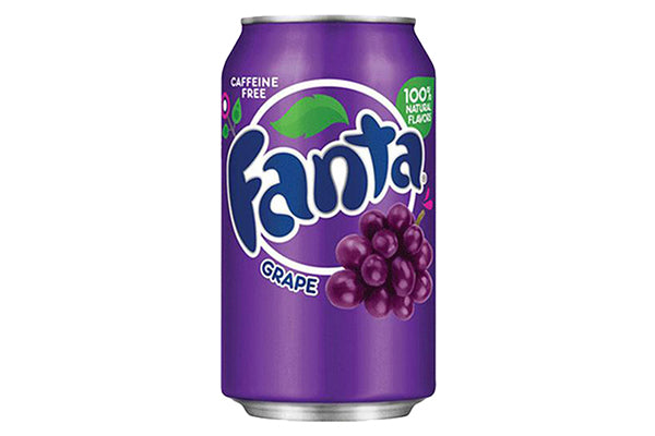 355ml Fanta Can - Grape