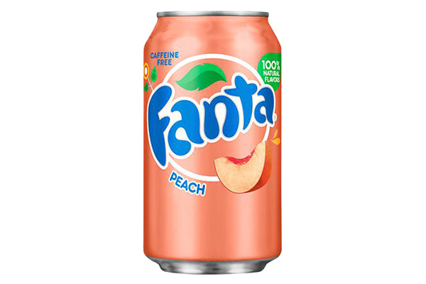 355ml Fanta Can - Peach