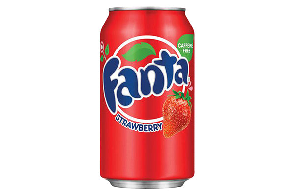 355ml Fanta Can - Strawberry