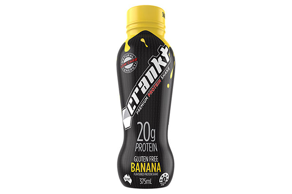 375ml Crankt Protein Shake - Banana Gluten Free