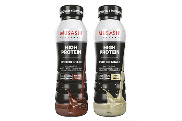 375ml Musashi high protein shake