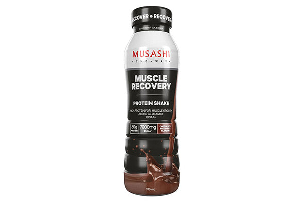 375ml Musashi muscle Recovery Proteine Shake Chocolate