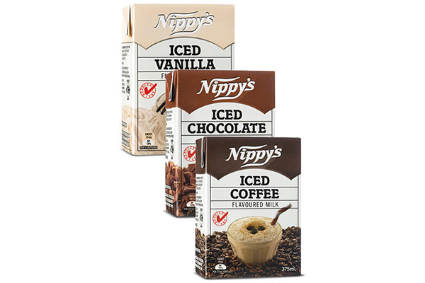 375ml Nippy's Milk - Vanilla, Chocolate, Coffee