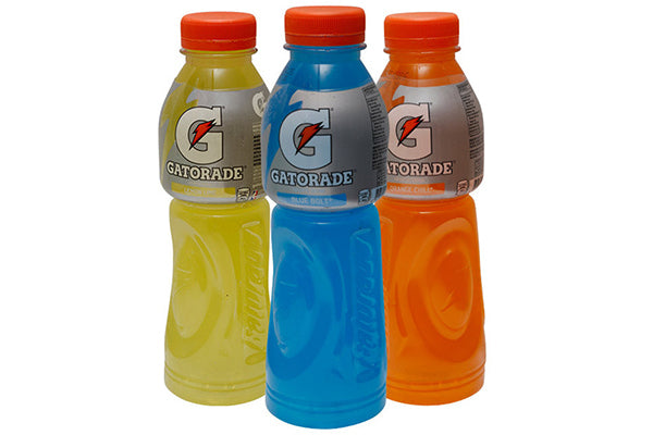 3 Bottles 500ml Gatorade with different flavour