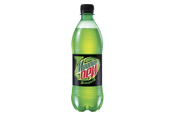 600ml mountain dew energized bottle