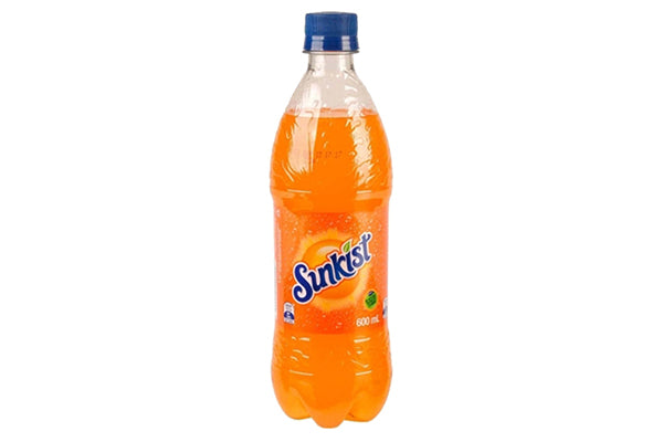 600ml sunkist orange bottle