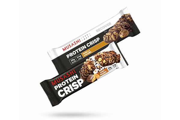 Two 60g Musashi Protein Crisp Bars