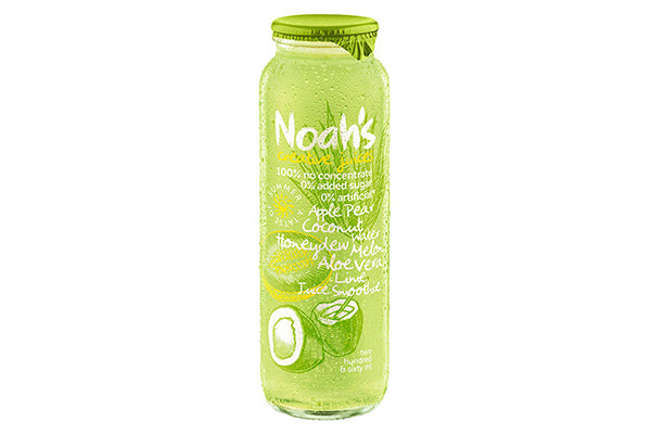 260ml Noah's Coconut Water Smoothies - Honeydew Melon Aloe Vera