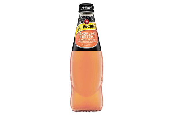 300ml Schweppes Lemon Lime Bitter Glass Bottle