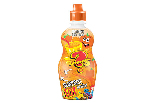 250ML Surprise 5 - Orange Fruit Drink with Toy Inside