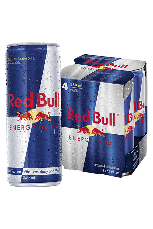 250ml Red Bull 4 Pack Energy Drink