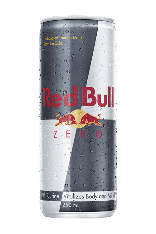 250ml Can Zero Red Bull Energy Drink
