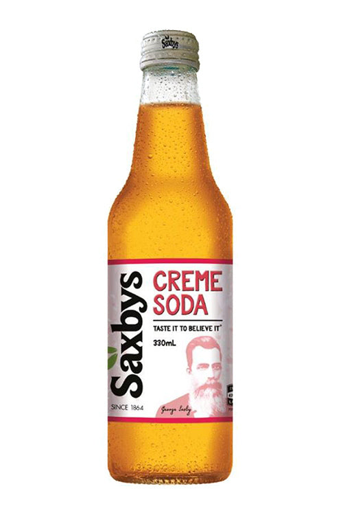330ml Saxby Soft Drink Beverage Creme Soda