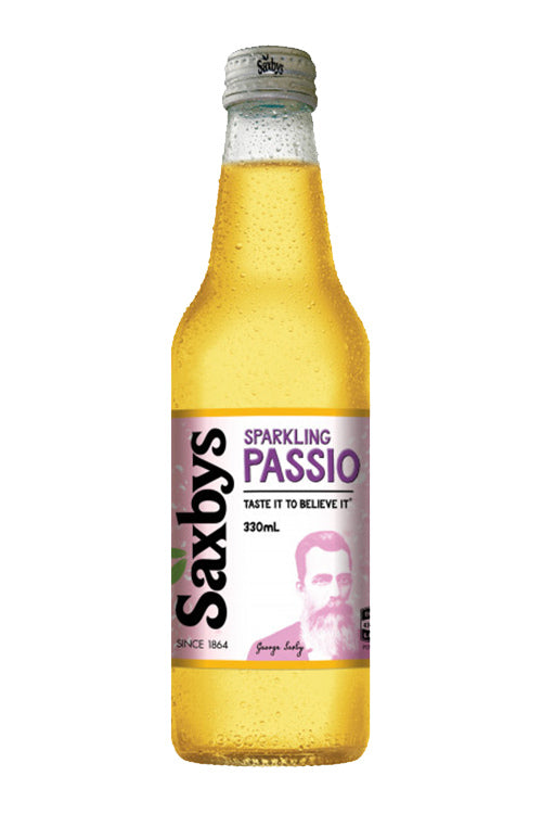 330ml Saxby Soft Drink Beverage - Sparkling Passio