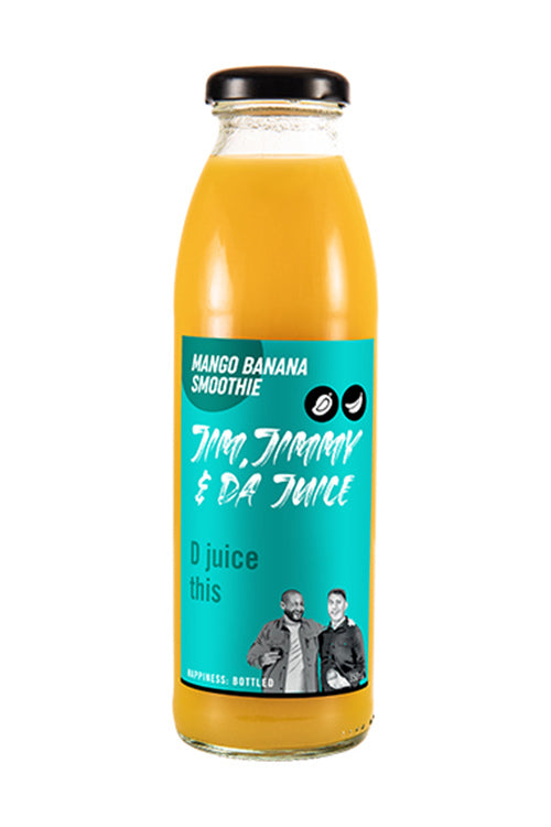 350ml Jim, Jimmy & Da Juice - Mango / Banana Smoothies