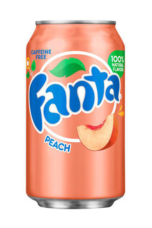 355ml Fanta Can - Peach