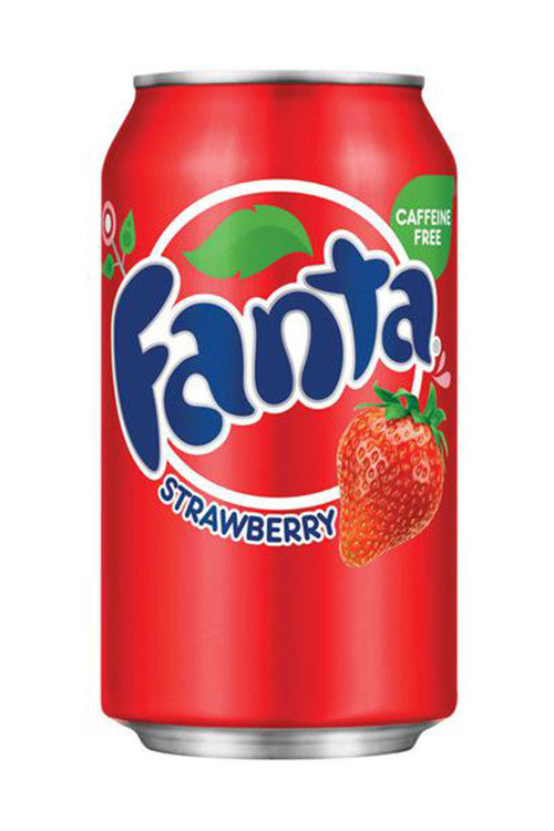 355ml Fanta Can - Strawberry