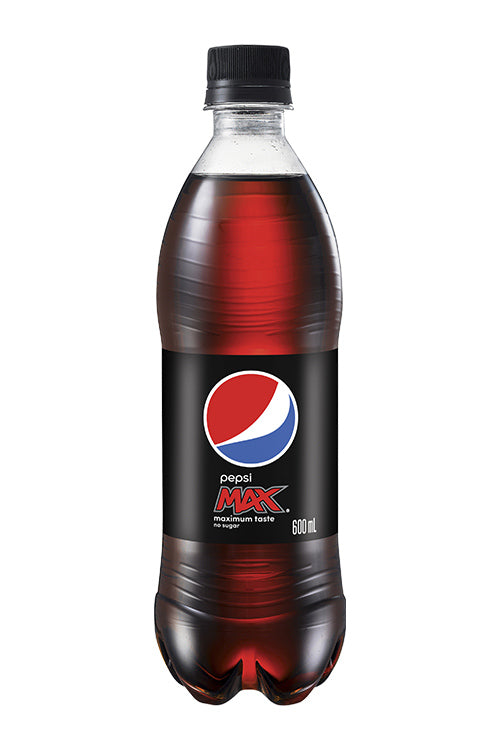 One 600ml Pepsi Max Bottle