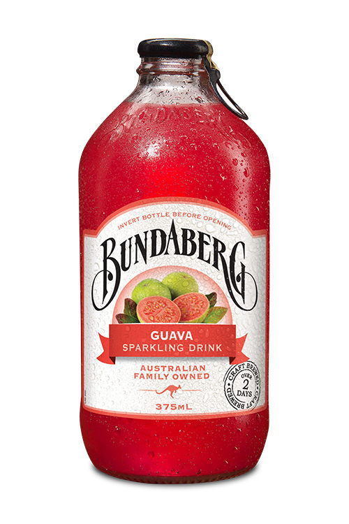 375ML Bundaberg Sparkling Drink - Guava