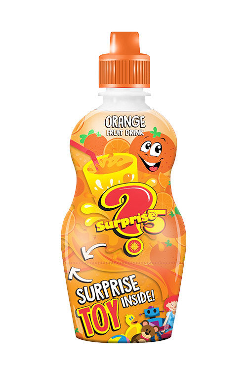 250ML Surprise 5 - Orange Fruit Drink with Toy Inside
