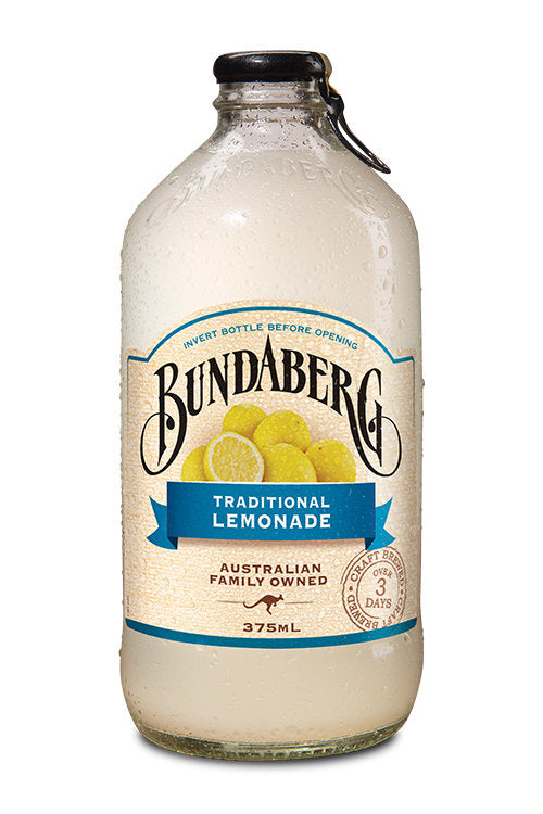 375ML Bundaberg Traditional Lemonade Bottle